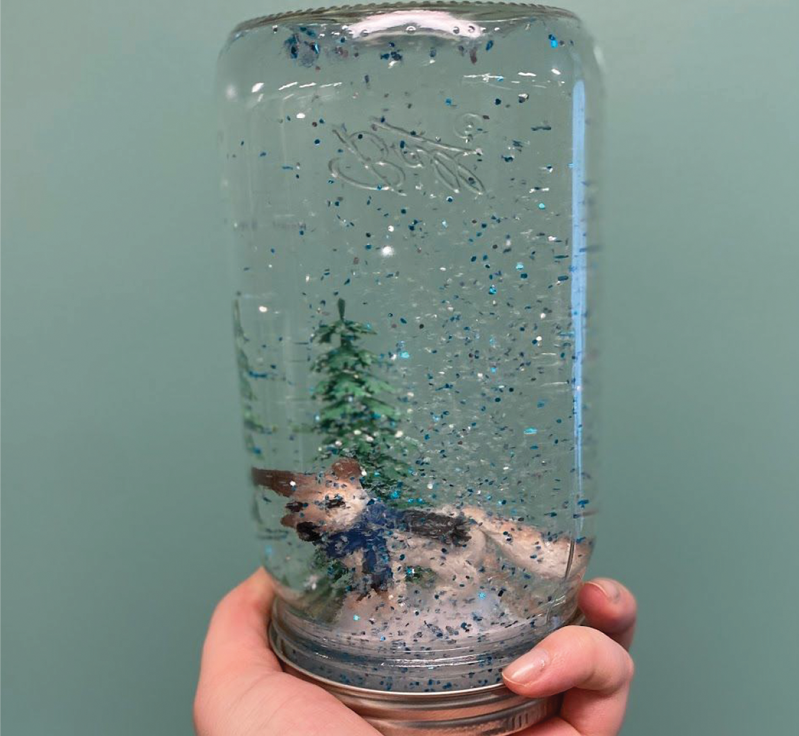 Make your own snow globe