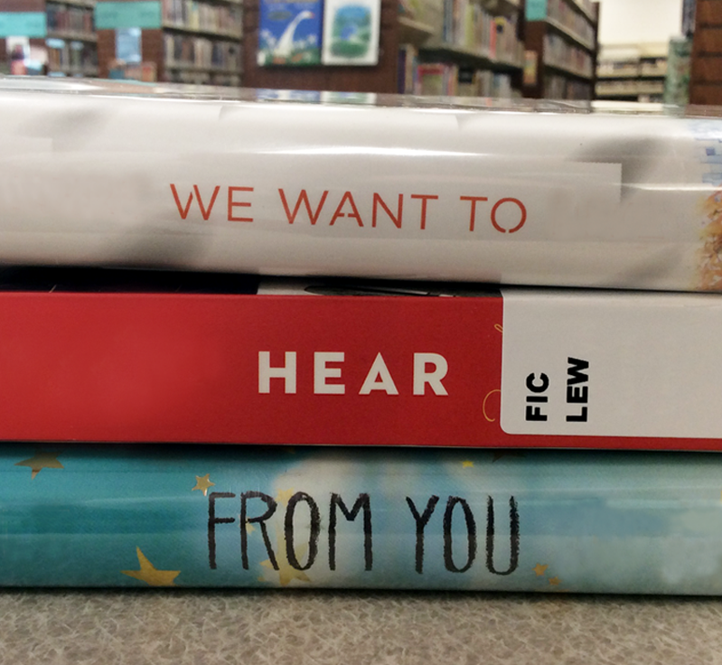 We want to hear from you!